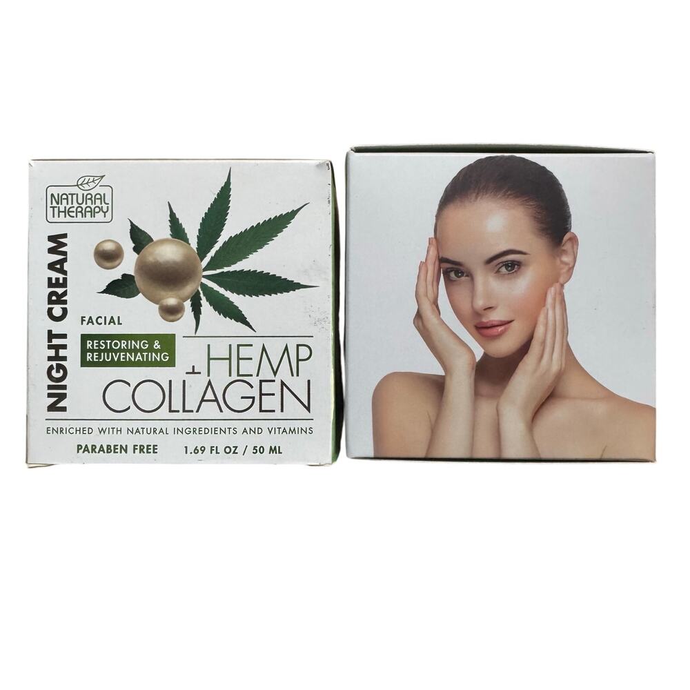 Natural Therapy Hemp & Collagen Improve Elasticity Refresh Day/Night Cream - Picture 2 of 4